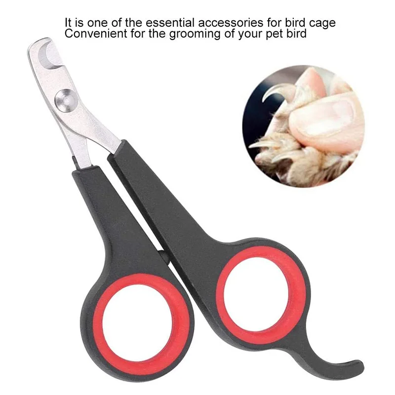 Bird Nail Clipper Parrot Claw Trimmer Grooming Tool Nail Scissors Pet Bird Small Animals Accessory for Hamsters Rabbit - Image 3
