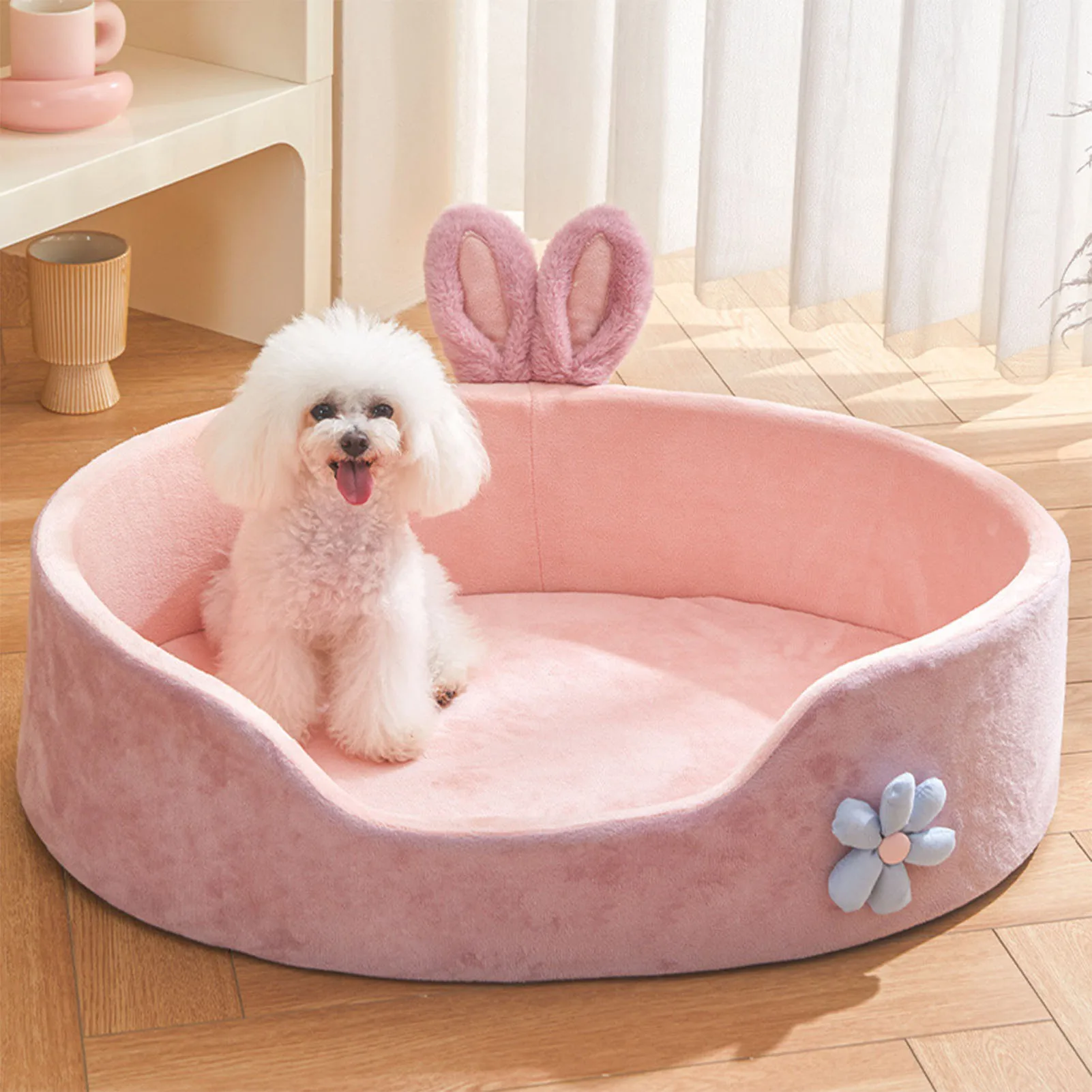 Detachable Pet Bed Pet Bed Detachable Washable Dog Sleeping Bed Soft Comfortable Warm Cat Bed for Four Seasons Soft Pet Bed - Image 3