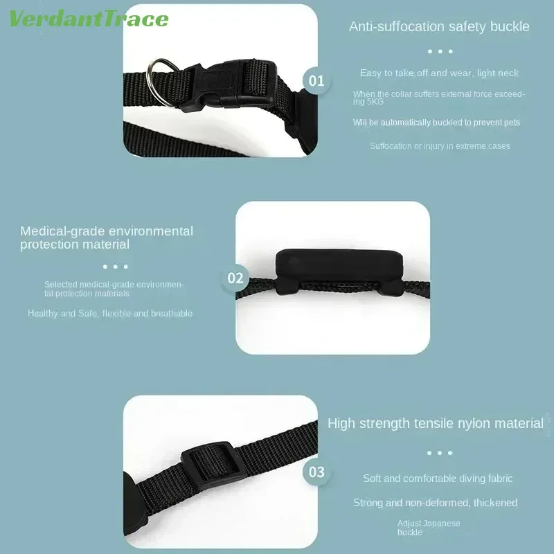 Find My Pet Positioning Collar Waterproof Dog Gps Animal Tracking Movement Alert Anti Lost Tracker Cats Remote Global Locator - Image 4