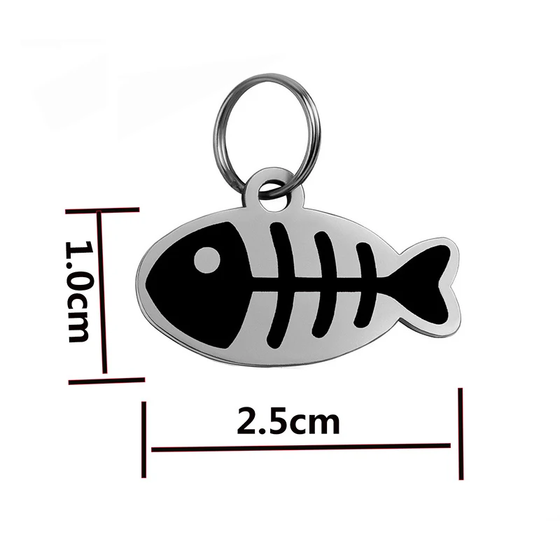 Personalized Pet ID Tag Anti-lost Personalized Pet Dog Cat Pendant Free Engraving Name Phone Number Cat Collar Tags Pet Supplies - Image 6