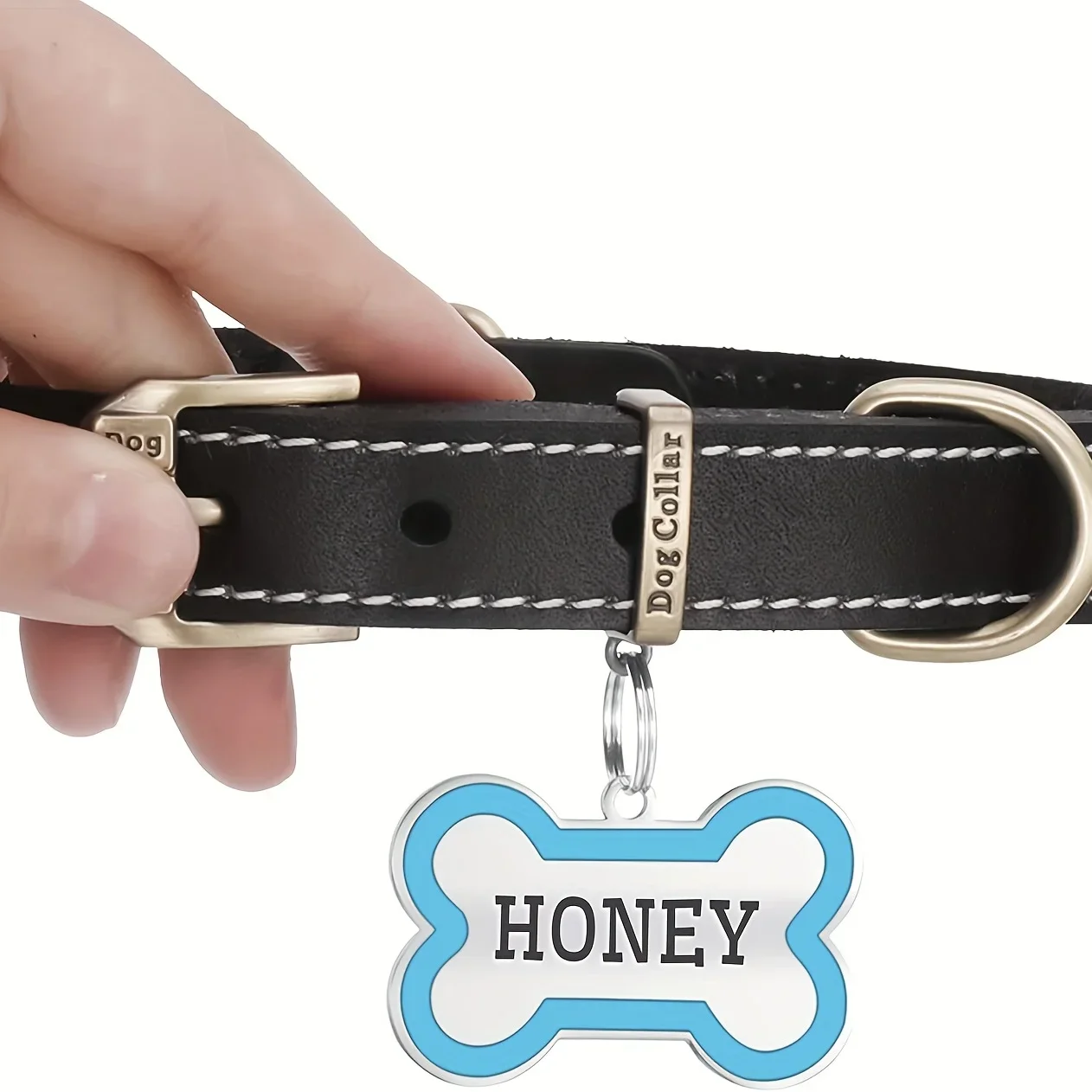 Personalized Anti-Lost Name Phone No. Dog Tags For Cat Pets Custom Durable Slide-On Pet ID Tag Safety & Security 2025 - Image 6