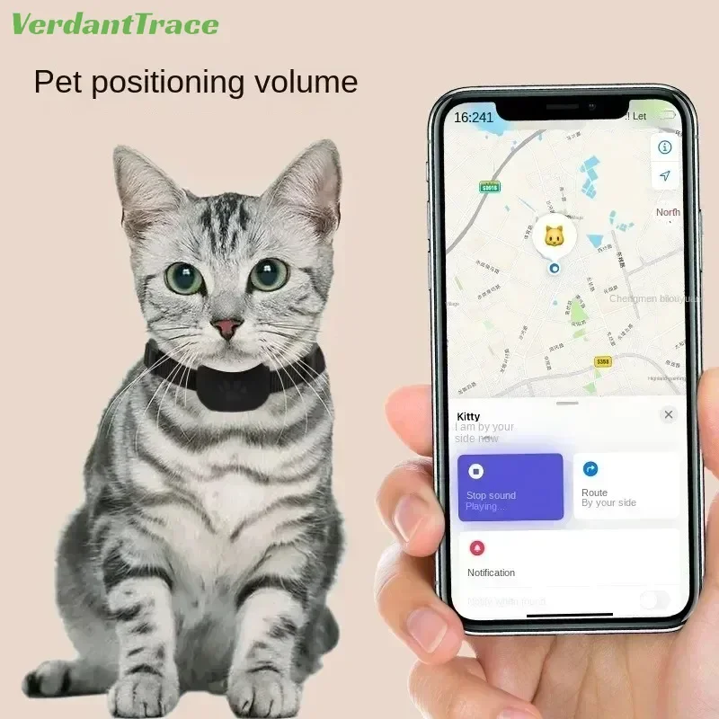 Find My Pet Positioning Collar Waterproof Dog Gps Animal Tracking Movement Alert Anti Lost Tracker Cats Remote Global Locator - Image 2