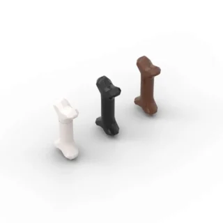 MOC 10PCS 93160 Short Dog White Bones Building Blocks Skeleton Ancient Tomb Bricks Particle Puzzle Toys Children Birthday Gifts